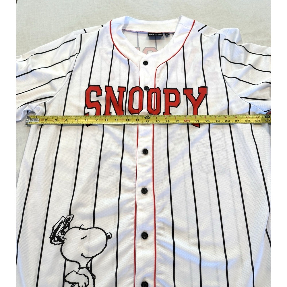 Peanuts Snoopy Baseball Jersey #50 Adult XL. A4 - Picture 4 of 7
